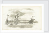 Greenwich Hospital in the distance, with the 'Augusta', royal yacht, 5 April 1795 by Nicholas Pocock