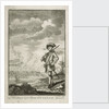 Capt. Hen Morgan before Panama wh. he took from the Spaniards. Plate to Johnson's History of Highwaymen 1734 by J. Nicholls