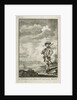 Capt. Hen Morgan before Panama wh. he took from the Spaniards. Plate to Johnson's History of Highwaymen 1734 by J. Nicholls
