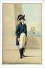 Captain (Alexander Ball?) wearing the uniform of 1795-1812 by Antonio Grech