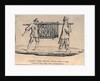 Lieutenant Douglas, Royal Navy, Prisoner of War in China. P Anstruther fecit. Ningpo Prison, 12th December 1840 by P. Anstruther