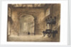 The Painted Hall Greenwich, from the Upper Hall, showing Nelson's funeral car by unknown