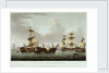 Lord Hotham's Action, 14 March 1795 by Thomas Whitcombe