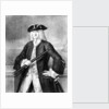The Honble William Rowley Esqr. Vice Admiral of the Blue and Commander in chief of his Majesty's Fleet in the Mediterranean 1745 by Arnulphy