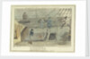 Midshipman Blockhead, Master B on the Middle Watch, cold blows the wind & the rain's coming on by George Cruikshank