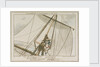Midshipman Blockhead, Mr B mastheaded or enjoying the fresh air for the 304th time by George Cruikshank