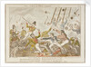 Midshipman Blockhead, Mr B seeking the Bubble reputation by George Cruikshank