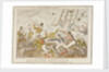 Midshipman Blockhead, Mr B seeking the Bubble reputation by George Cruikshank