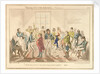 Midshipman Blockhead, Waiting room at the Admiralty by George Cruikshank