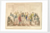 Midshipman Blockhead, Waiting room at the Admiralty by George Cruikshank