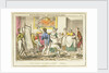 Midshipman Blockhead, Mr B Promoted to Lieut: & first putting on his uniform by George Cruikshank