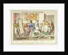 Midshipman Blockhead, Mr B Promoted to Lieut: & first putting on his uniform by George Cruikshank
