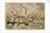 The Coffin Expedition or Boney's Invincible Armada Half Seas Over by S.W. Fores