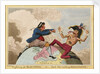 Fighting for the Dunghill, or, Jack Tar Setting Buonaparte by James Gillray