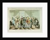 Waiting room at the Admiralty-(No Misnomer) by George Cruikshank