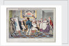 Midshipman Blockhead, Mr B Promoted to Lieut & first putting on his uniform by George Cruikshank