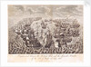 Engagement between the British Fleet and the Spanish Armada, off the Isle of Wight, 25th July 1588 by Johann Eberhard Ihle