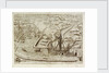 Black Galley cuts out large Spanish Cromster by Johannus Theodorus de Bry