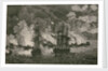Sir Cloudesley Shovell's victory, 13 August 1704 by unknown