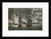 Sir Cloudesley Shovell's victory, 13 August 1704 by unknown