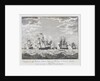 Engagement off Martinico between Admiral Rodney & Monsieur Guichen April 18, 1780 by James MacGowan