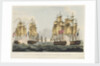 Capture of 'La Pomone',  'L' Engageante' & 'La Babet', 23 April 1794 by Thomas Whitcombe