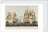 Capture of 'La Pomone',  'L' Engageante' & 'La Babet', 23 April 1794 by Thomas Whitcombe