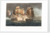 Capture of 'La Gloire', 10 April 1795 by Thomas Whitcombe