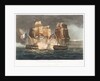 Capture of 'La Gloire', 10 April 1795 by Thomas Whitcombe