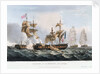 Capture of 'La Minerve' off Toulon, 24 June 1795 by Thomas Whitcombe