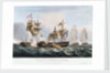 Capture of 'La Minerve' off Toulon, 24 June 1795 by Thomas Whitcombe