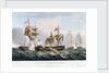 Capture of 'La Minerve' off Toulon, 24 June 1795 by Thomas Whitcombe