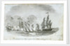 The 'Aristocrat' armed lugger engaging a French flotilla by John Thomas Serres