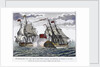 The 'Indefatigable' capturing 'La Virginie' by C. Sheppard