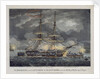 The boarding and capturing of 'L' Avanturier' near the Isle of Bas, 3 August 1798 by William Elmes