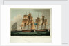Capture of the 'Furie' & 'Waakzamheid' 23 October 1798 by Thomas Whitcombe