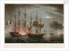 Capture of 'La Desiree',  7 July 1800 by Thomas Whitcombe