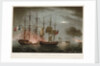Capture of 'La Desiree',  7 July 1800 by Thomas Whitcombe