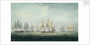 Sir Graham Moore's action, 5 October 1804 by Thomas Whitcombe