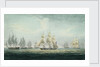 Sir Graham Moore's action, 5 October 1804 by Thomas Whitcombe