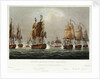 Sir Robert Calder's Action, 22 July 1805 by Thomas Whitcombe
