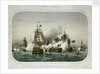 The Battle of Trafalgar, 21 October 1805 by Louis Le Breton