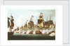 The Battle of Trafalgar, 21 October 1805 by Thomas Whitcombe