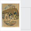 Ld. Nelson receiving his Death Wound by Stampa & Son