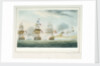 Capture of the 'Pomona' by Anson & Arethusa off Havannah, 23 August 1806 by Thomas Whitcombe