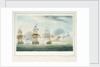 Capture of the 'Pomona' by Anson & Arethusa off Havannah, 23 August 1806 by Thomas Whitcombe