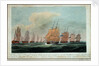 Theseus' leading the squadron near the Isle of Grouaisto face the Brest fleet, 24 February 1809 by J. Beresford
