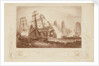 Action between the 'Recruit' and 'D' Haupoult',  15 April 1809 by G.W. Terry