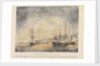 Combat du Grand Port (le 23 Aout 1810) Defaite de l'escadre Anglae par la Divn France compe de la Bellone comdt Duperrey, la Minerve commdt Pre Bouvet, le Ceylan capne Moulac, le Victor capne Moisson by A.J.M. Bazin