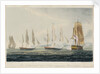 The 'Northumberland' engaging two French frigates, 22 May 1812 by Thomas Whitcombe